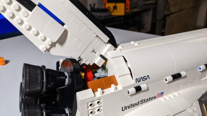 Lego Space Shuttle Discovery (Bild: Oliver Nickel/Golem.de)