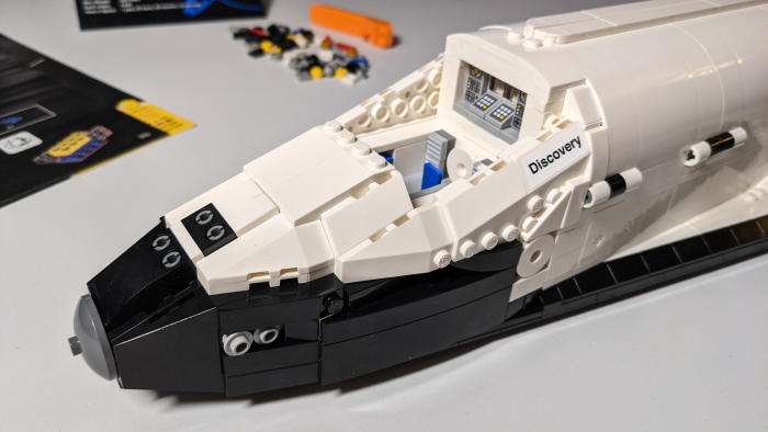 Lego Space Shuttle Discovery (Bild: Oliver Nickel/Golem.de)