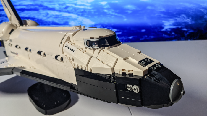 Lego Space Shuttle Discovery (Bild: Oliver Nickel/Golem.de)