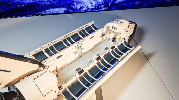 Lego Space Shuttle Discovery (Bild: Oliver Nickel/Golem.de)