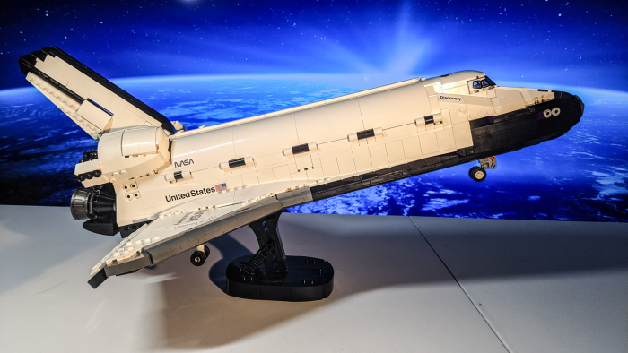Lego Space Shuttle Discovery (Bild: Oliver Nickel/Golem.de)
