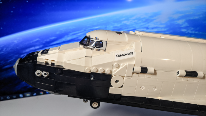 Lego Space Shuttle Discovery (Bild: Oliver Nickel/Golem.de)