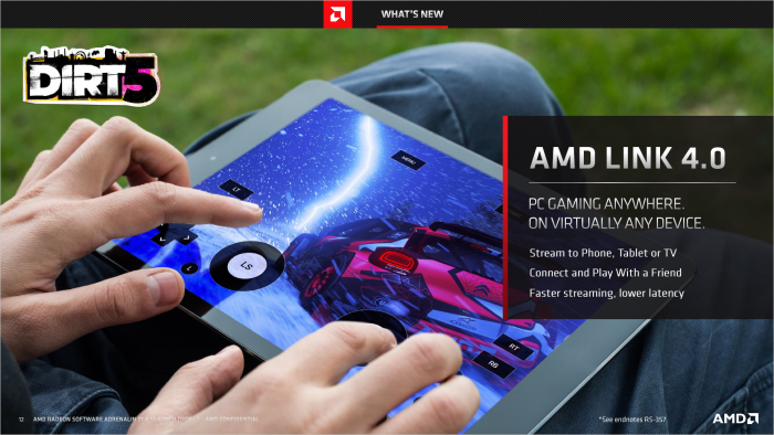 Die Link App gibt's für Windows 10 ... (Bild: AMD)