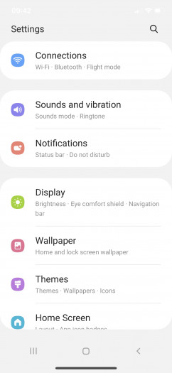 iTest auf einem iPhone (Bild: Samsung)