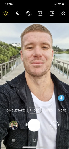 iTest auf einem iPhone (Bild: Samsung)