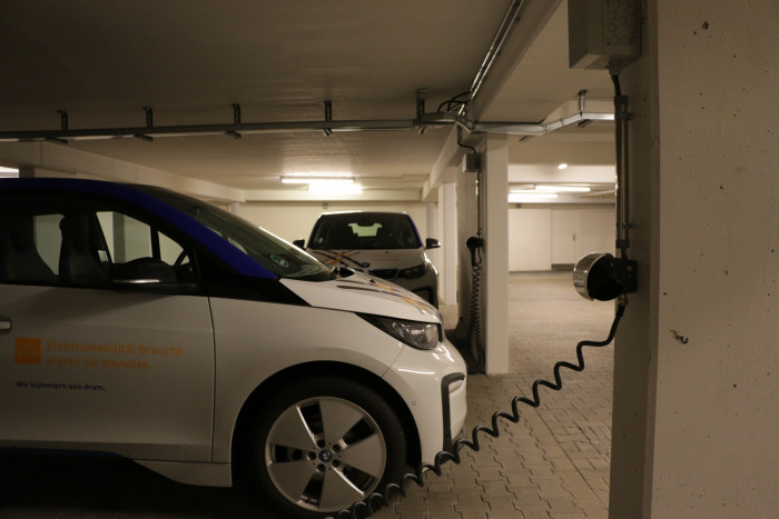 Neben 21 BMW i3 waren 24 VW E-Golf und 13 private Elektroautos im Einsatz. (Foto: Friedhelm Greis/Golem.de)