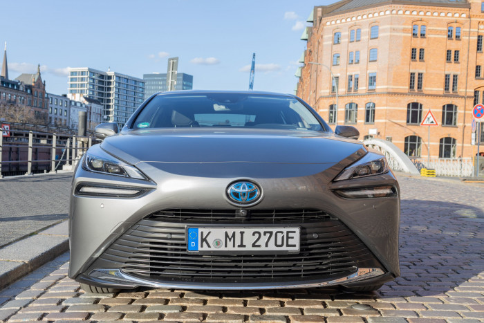 Der Mirai ist eine schicke Sportlimousine. (Bild: Werner Pluta/Golem.de)