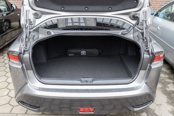 Der Kofferraum ist recht klein. (Bild: Werner Pluta/Golem.de)