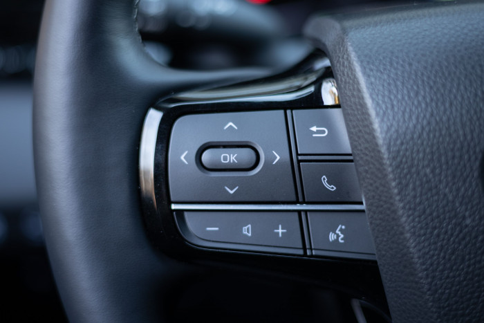 ... auch am Lenkrad. (Bild: Werner Pluta/Golem.de)