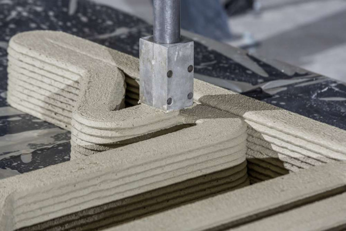 Betonhaus aus dem 3D-Drucker (Bild: Weber Benelux)