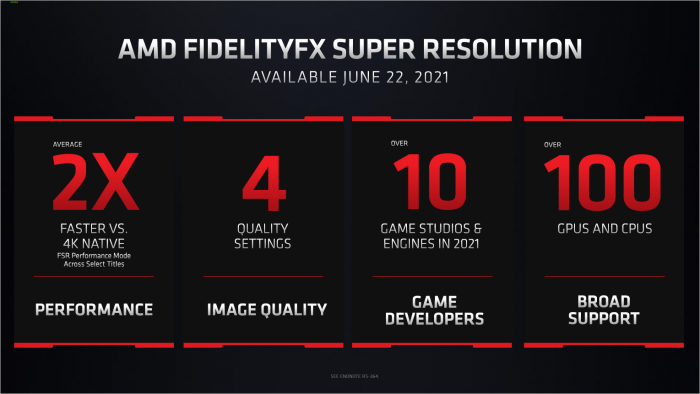 Am 22. Juni 2021 will AMD mehr zu FSR verraten.  (Bild: AMD)