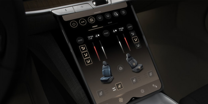 Lucid Air Benutzeroberfläche (Bild: Lucid Motors)