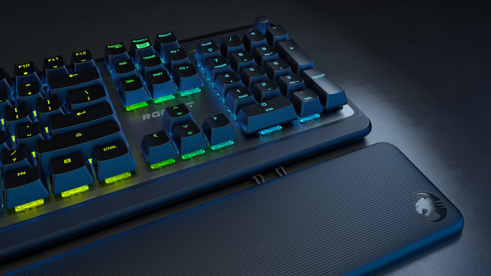 Die Pyro ist eine Tastatur im klassischen Design. (Bild: Roccat)