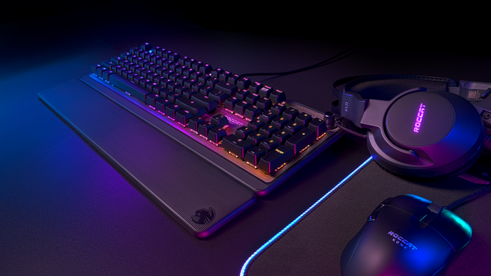 Die Pyro verwendet mechanische Schalter, während die Magma Rubberdomes hat. (Bild: Roccat)