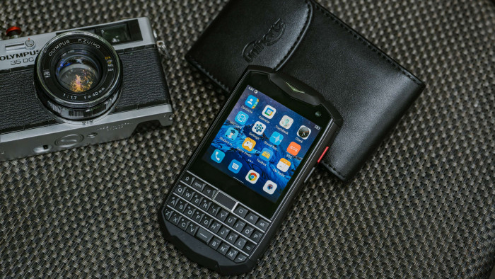 Die Tastatur des Titan Pocket ist auch als Touchpad nutzbar. (Bild: Unihertz)