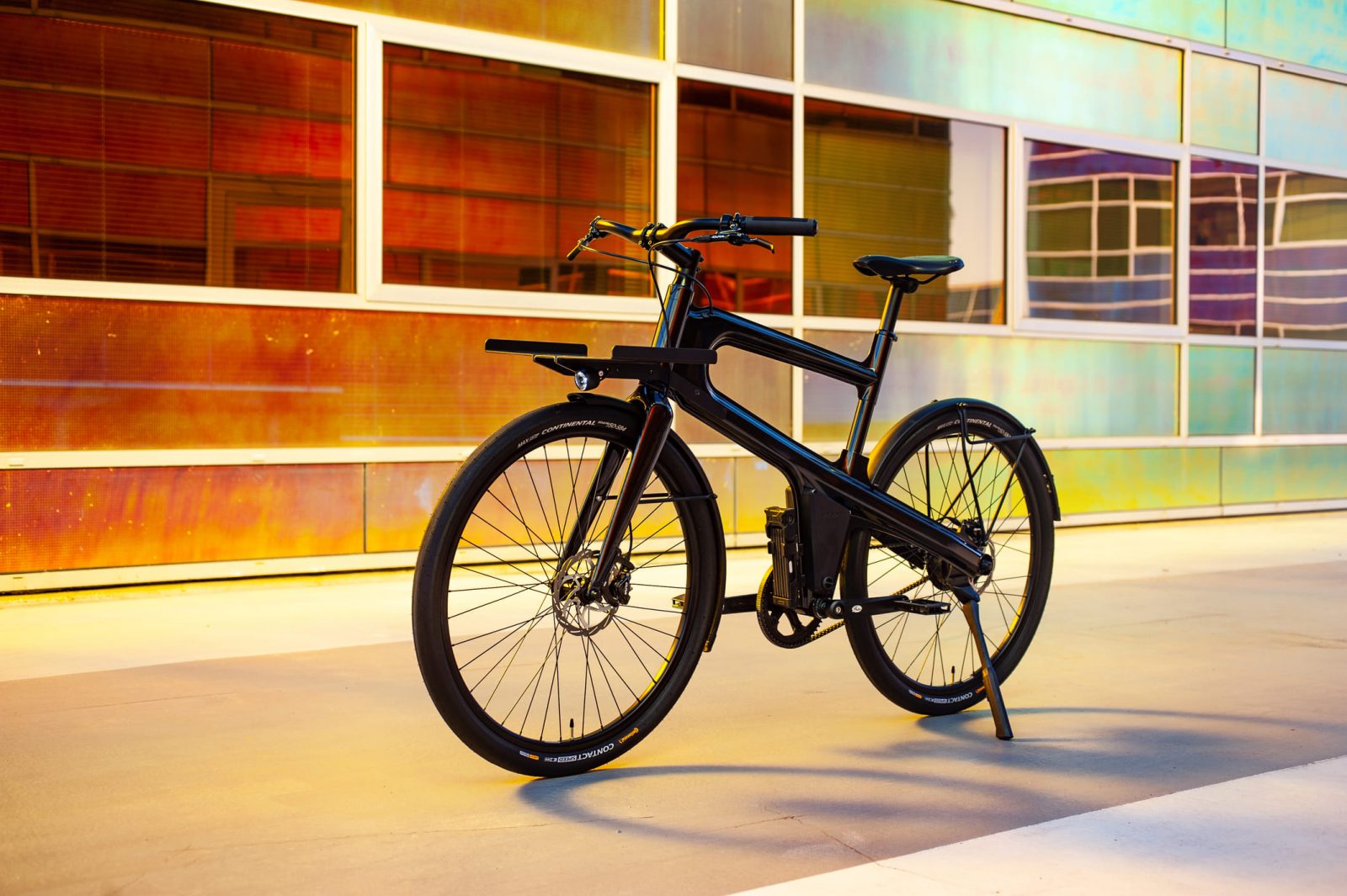 EBike Mokumono Delta C mit auffälligem Rahmendesign