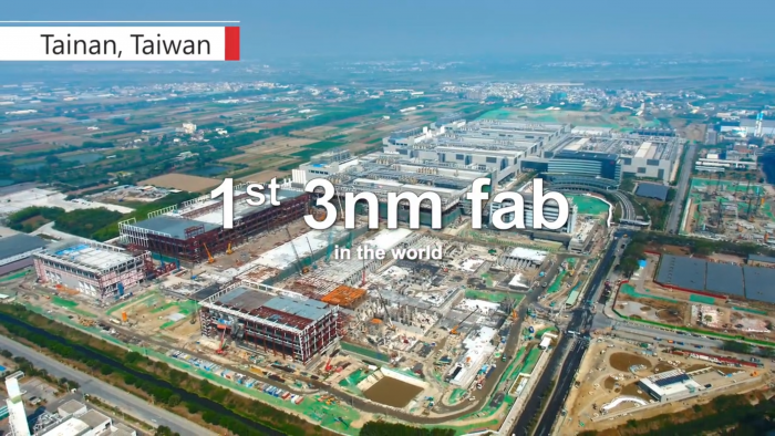 In Tainan entsteht das erste Werk f&uuml;r 3 nm ... (Bild: TSMC)