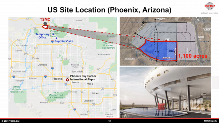 ..., n&auml;mlich die Fab 21 f&uuml;r 5 nm. (Bild: TSMC)