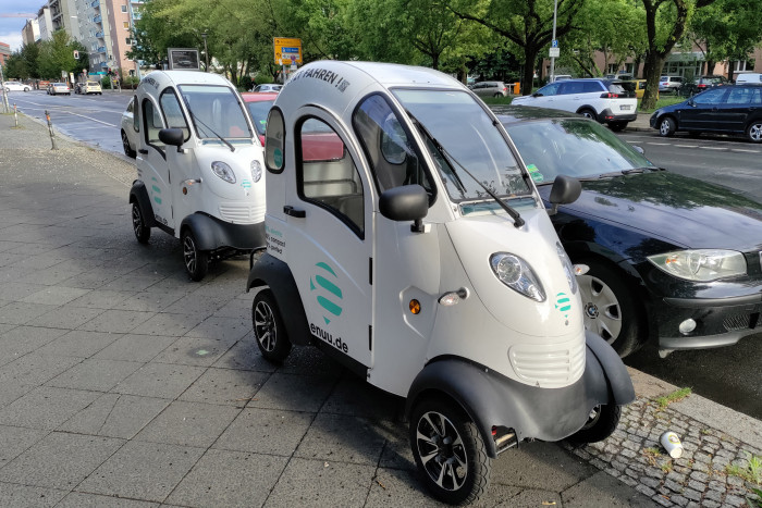 Auf Gehwegen ist das Parken allerdings nicht erlaubt. (Foto: Friedhelm Greis/Golem.de)