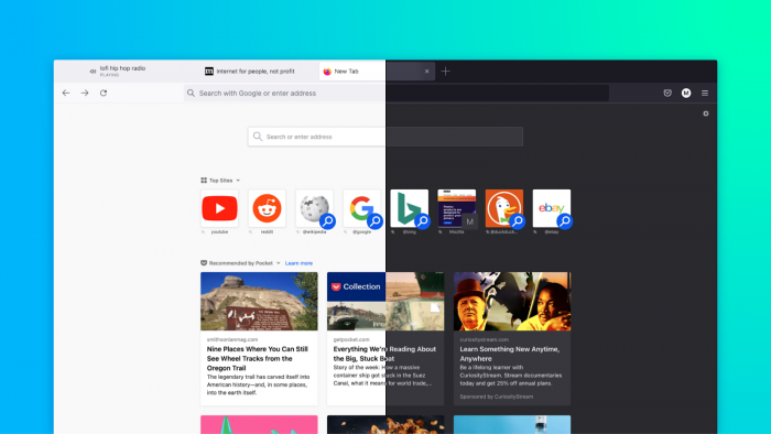 Das neue Firefox-Design soll mehr Übersicht bieten. (Bild: Mozilla)
