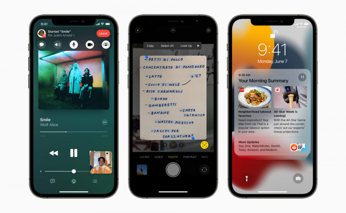 Neue Funktionen in iOS 15 (Bild: Apple)