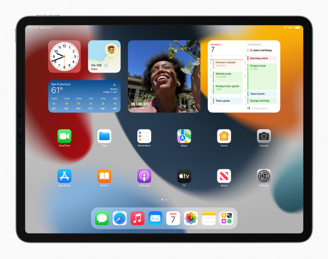 Neue iPadOS-15-Funktionen (Bild: Apple)