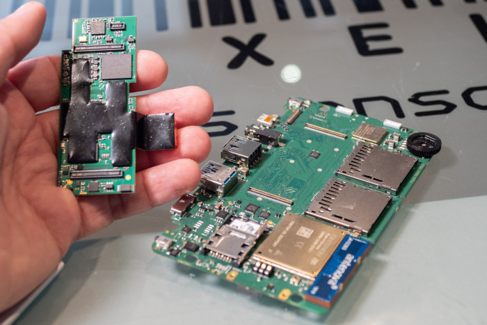 Die Bauweise der Pyra ist modular. (Bild: Martin Wolf/Golem.de)