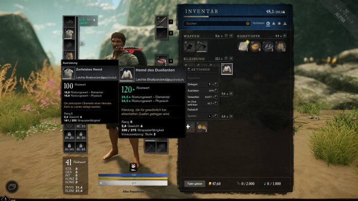 Szene aus New World (Bild: Amazon / Screenshot: Golem.de)