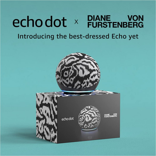 Echo Dot in einem Design von Diane von Fürstenberg (Bild: Amazon)