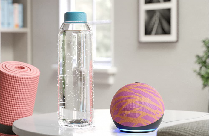 Echo Dot in einem Design von Diane von Fürstenberg (Bild: Amazon)