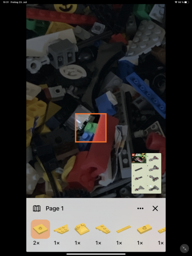 Hier wird eine Lücke als Kachel erkannt.  (Bild: Oliver Nickel/Golem.de)