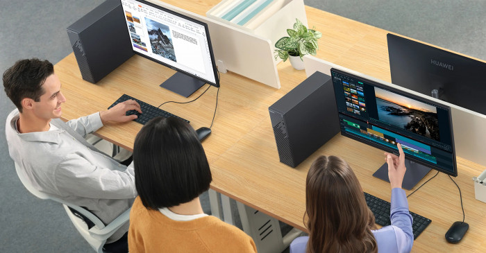 Das System ist vergleichsweise kompakt. (Bild: Huawei)