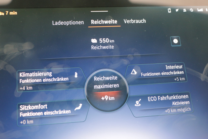 Die Reichweite lässt sich durch die gezielte Deaktivierung von Funktionen weiter erhöhen.  (Foto: Friedhelm Greis/Golem.de)