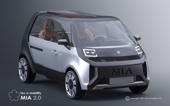 Elektrischer Microvan Mia 2.0 (Bild: Fox E-Mobility)