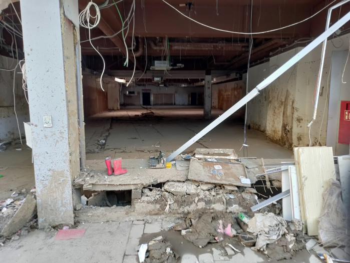 Betroffene Läden und Geschäfte müssen komplett entkernt werden. (Foto: Friedhelm Greis/Golem.de)