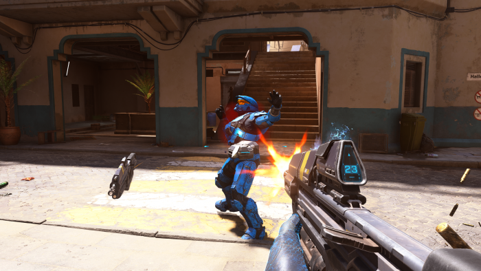 Impressionen aus der Technical Preview von Halo Infinite (Rechteinhaber: 343 Industries, Screenshot: Golem.de)