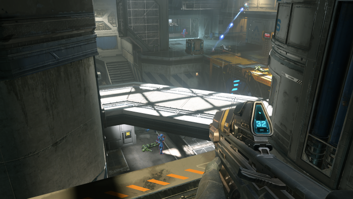 Impressionen aus der Technical Preview von Halo Infinite (Rechteinhaber: 343 Industries, Screenshot: Golem.de)