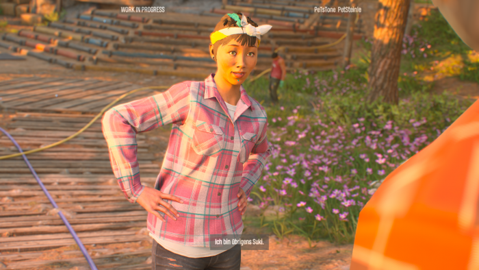 Suki zeigt uns die Welt von Riders Republic. (Bild: Ubisoft / Screenshot: Golem.de)