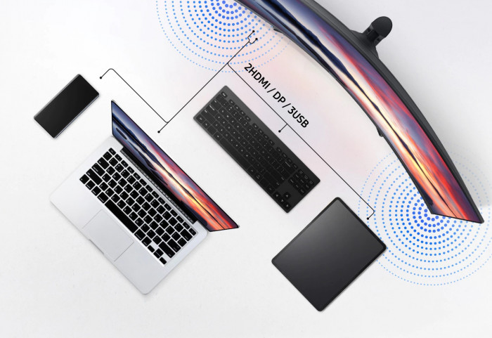 Samsung S49A950UIU (Bild: Samsung)