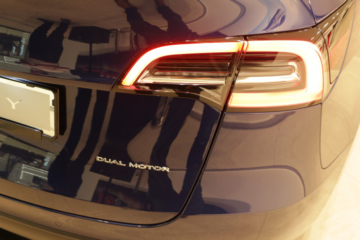 In Deutschland ist vorerst nur die Version mit großer Reichweite und Allradantrieb erhältlich. (Foto: Friedhelm Greis/Golem.de)