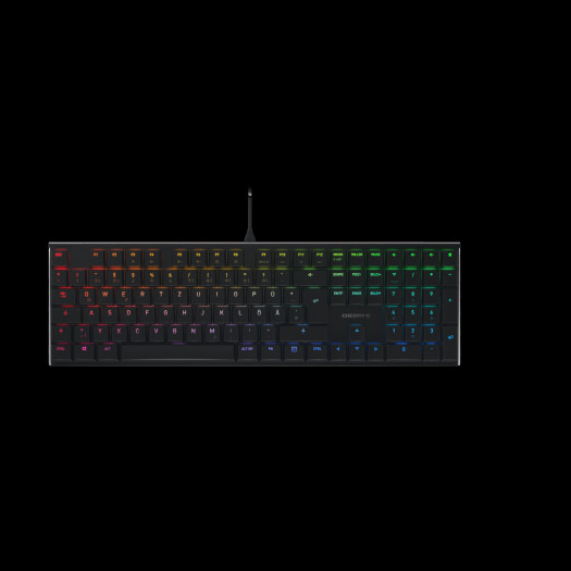 Die Cherry MX 10.0N RGB (Bild: Cherry)