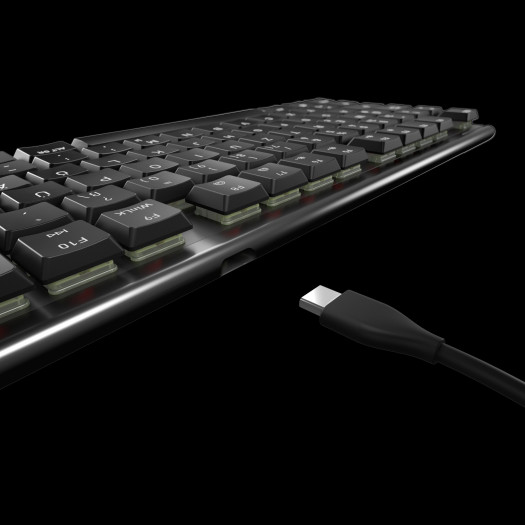 Die Cherry MX 10.0N RGB (Bild: Cherry)