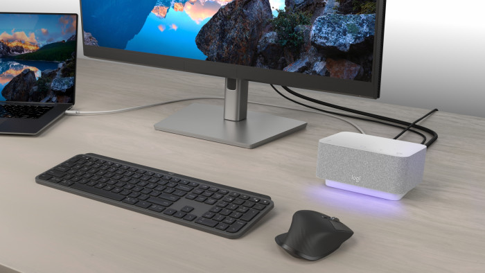 Das Logi Dock ist auch in Weiß erhältlich. (Bild: Logitech)