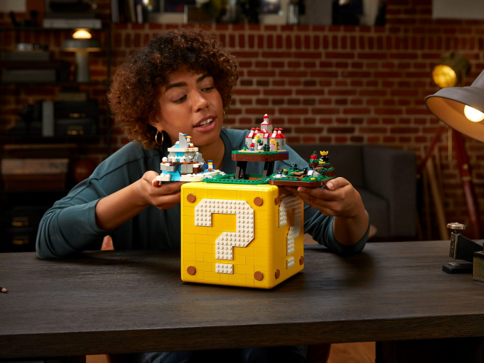 Lego Super Mario 64 Fragezeichenblock (Bild: Lego)