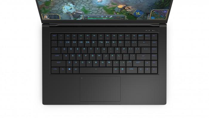 Die mechanische Tastatur ist mit optischen Schaltern ausgestattet.