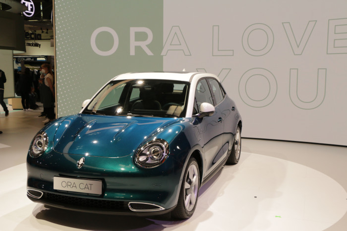 Der Ora Cat auf der IAA 2021 (Bild: Friedhelm Greis/Golem.de)