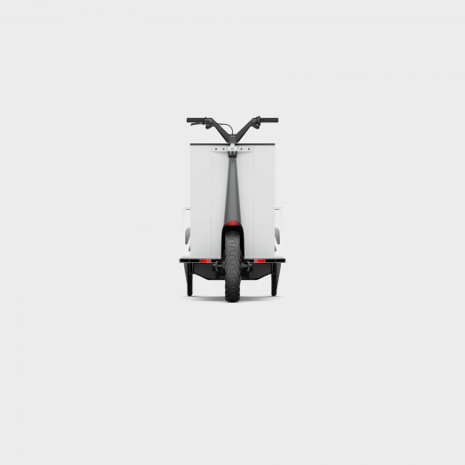 Der Re:Move ist 750 mm breit und soll dadurch auch auf Fahrradspuren Platz finden. (Bild: Polestar)