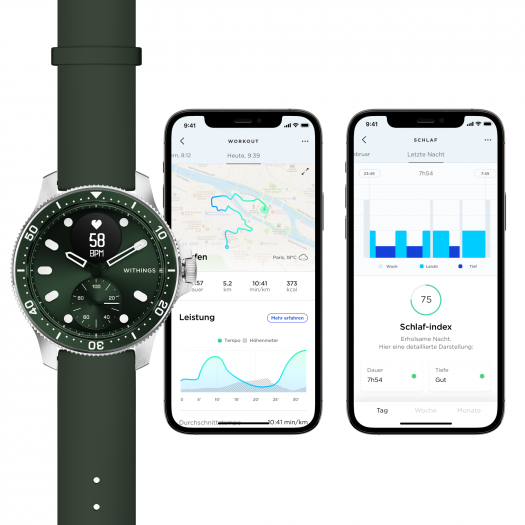 Artwork der Scanwatch Horizon von Withings (Bild: Withings)