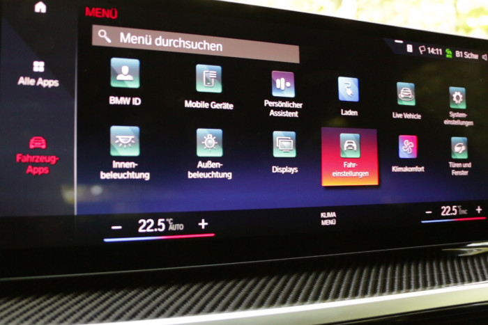 Das neue iDrive-System basiert auf dem BMW Operating System 8.0. (Foto: Friedhelm Greis)