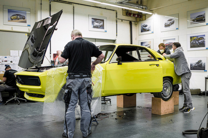 Der Elektromod soll ein Einzelstück bleiben. (Foto: Opel)